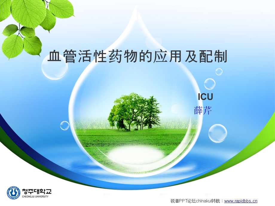 血管活性药物的应用及配制课件.ppt_第1页