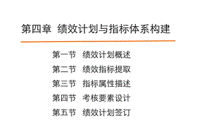 第四章 绩效计划与指标体系构建课件.ppt