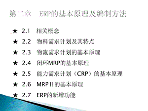 第二章 ERP的基本原理课件.ppt