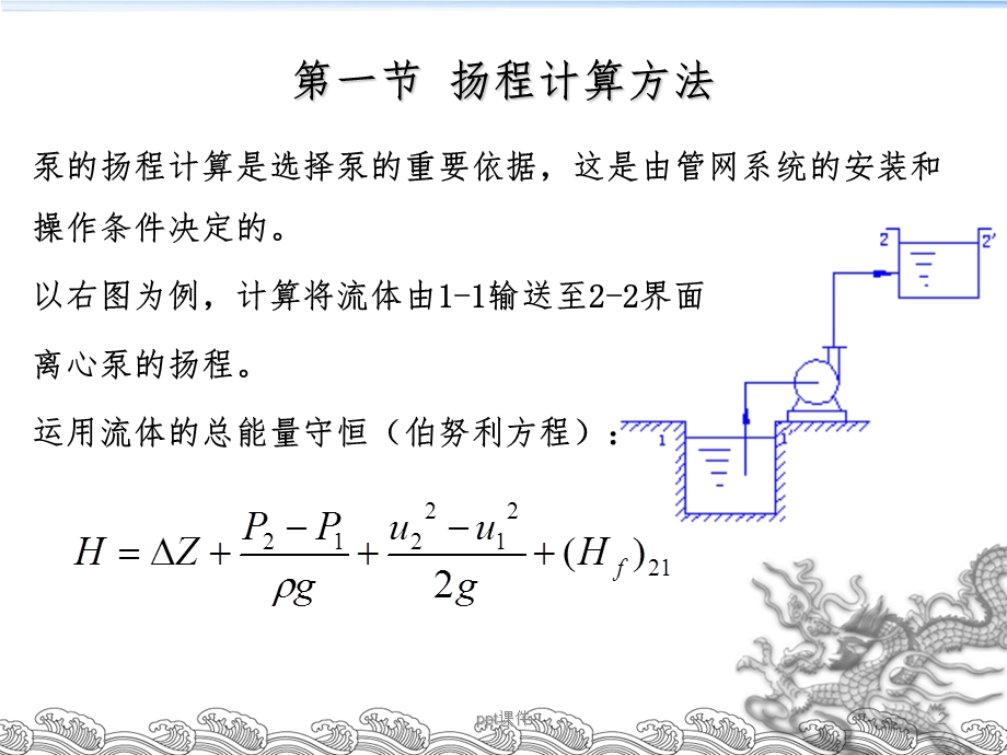 离心泵扬程的计算课件.ppt_第2页