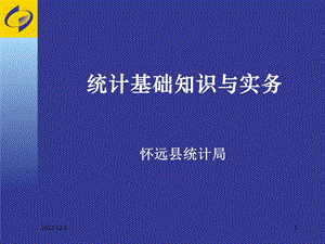 统计基础知识与实务(1)ppt课件资料.ppt