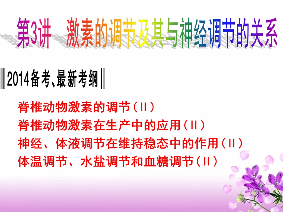 第一轮复习2014体液调节ppt课件.ppt_第2页