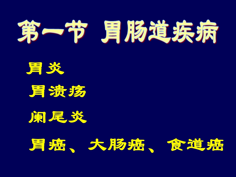 胃肠道疾病课件.ppt_第1页