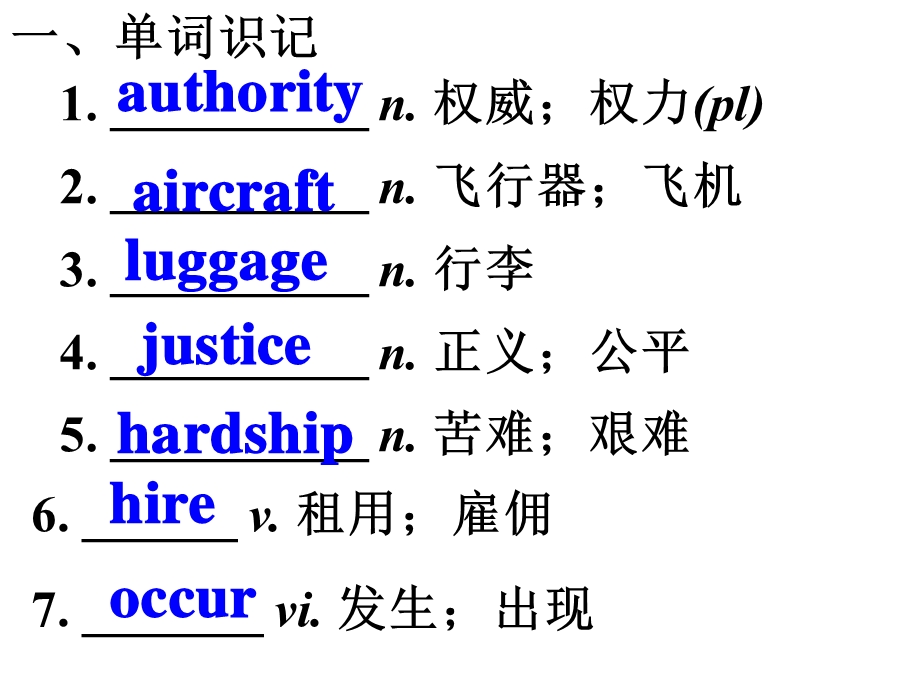 英语BOOK8 重点单词词组课件.ppt_第3页