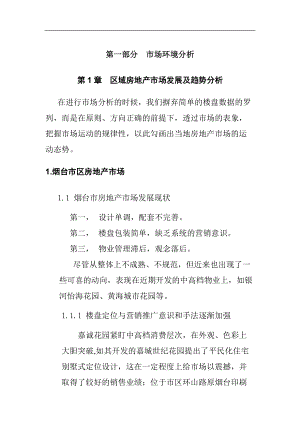 烟台某房地产项目全程策划营销方案.docx