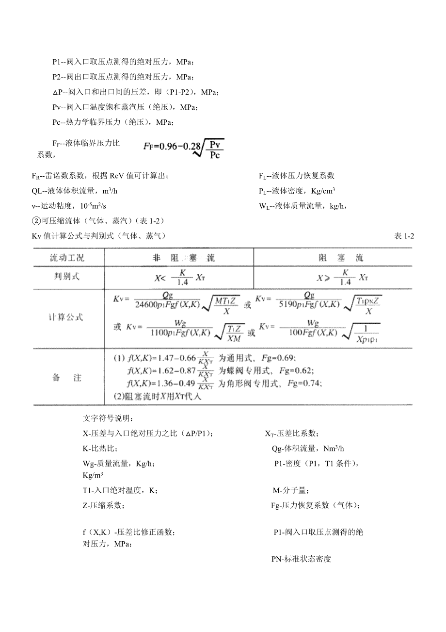 调节阀流量系数计算公式与选择数据.docx_第2页