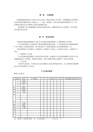 销售人员培训 第一章 自我推销.docx