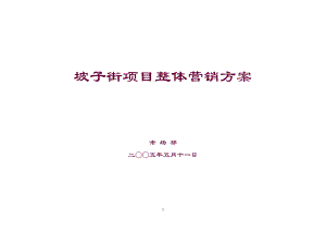 长沙坡子街商业项目整体营销方案.docx