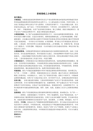 营销策略之分销策略.docx