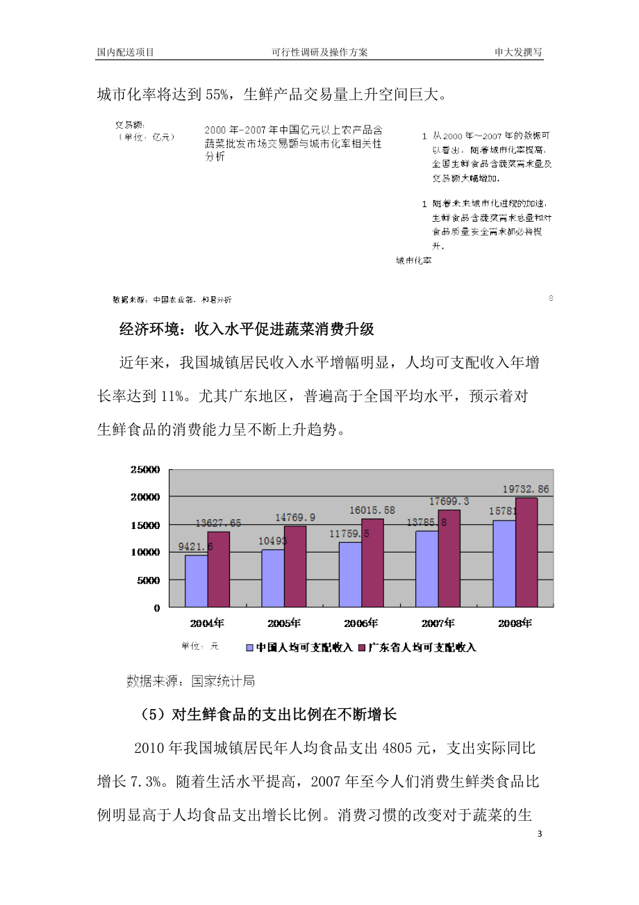 高端农产品蔬菜市场调研及营销策划方案.docx_第3页