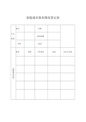 家庭成员情况表的范本.docx