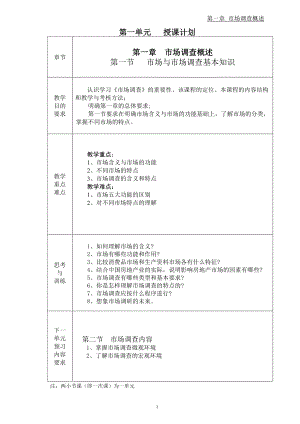 市场调查基本知识课程.docx