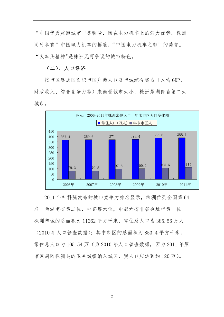X年株洲房地产市场调研分析报告.docx_第2页