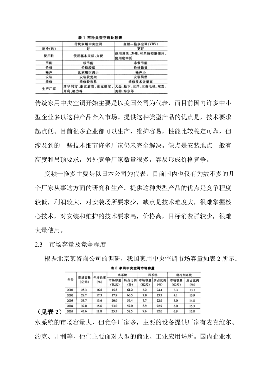 家用中央空调市场分析与企划建议(1).docx_第2页