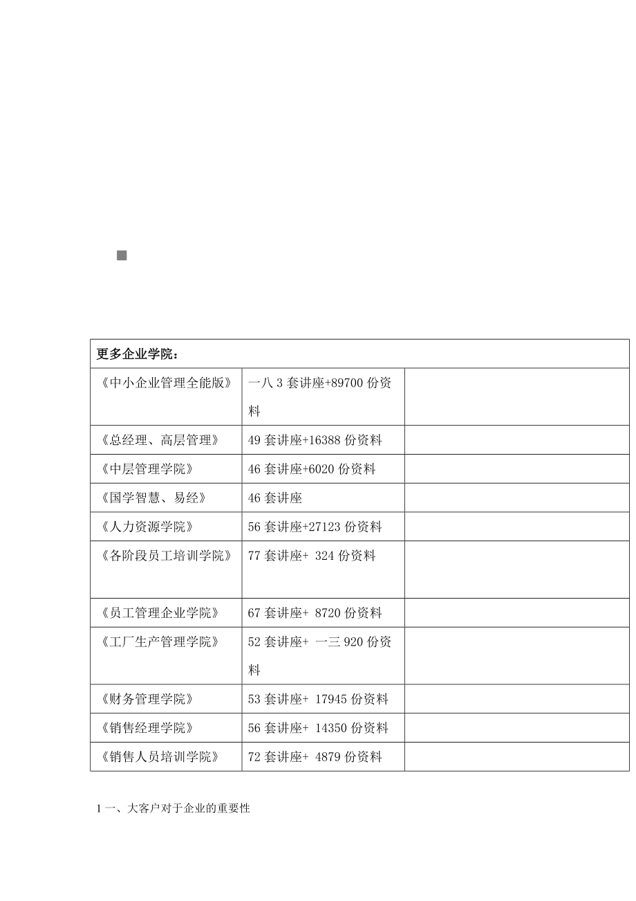 大客户营销策略与服务管理.docx_第1页