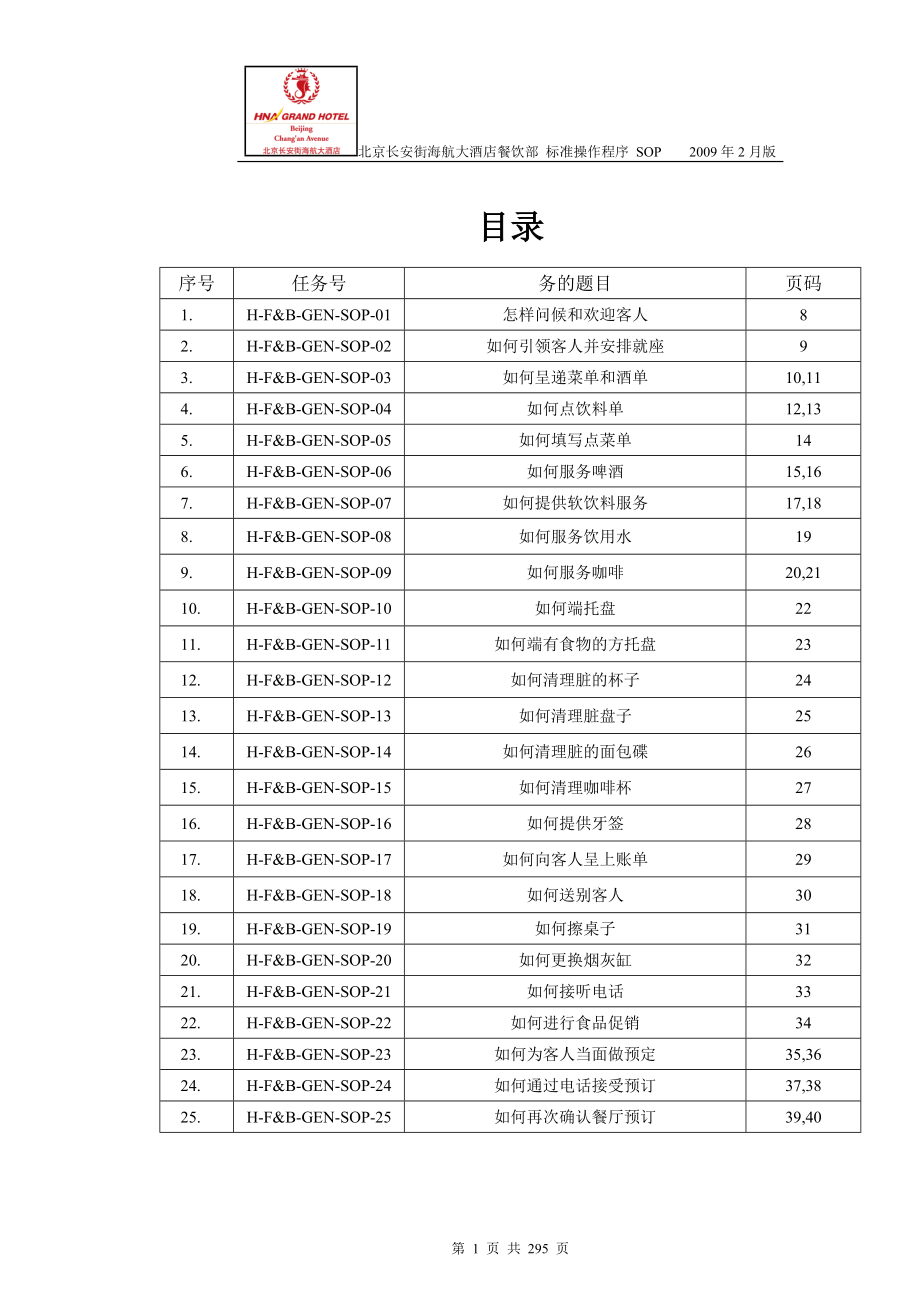 北京某汽车街海航大酒店餐饮服务部SOP.docx_第2页