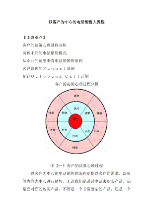 以客户为中心的电话销售大流程.docx