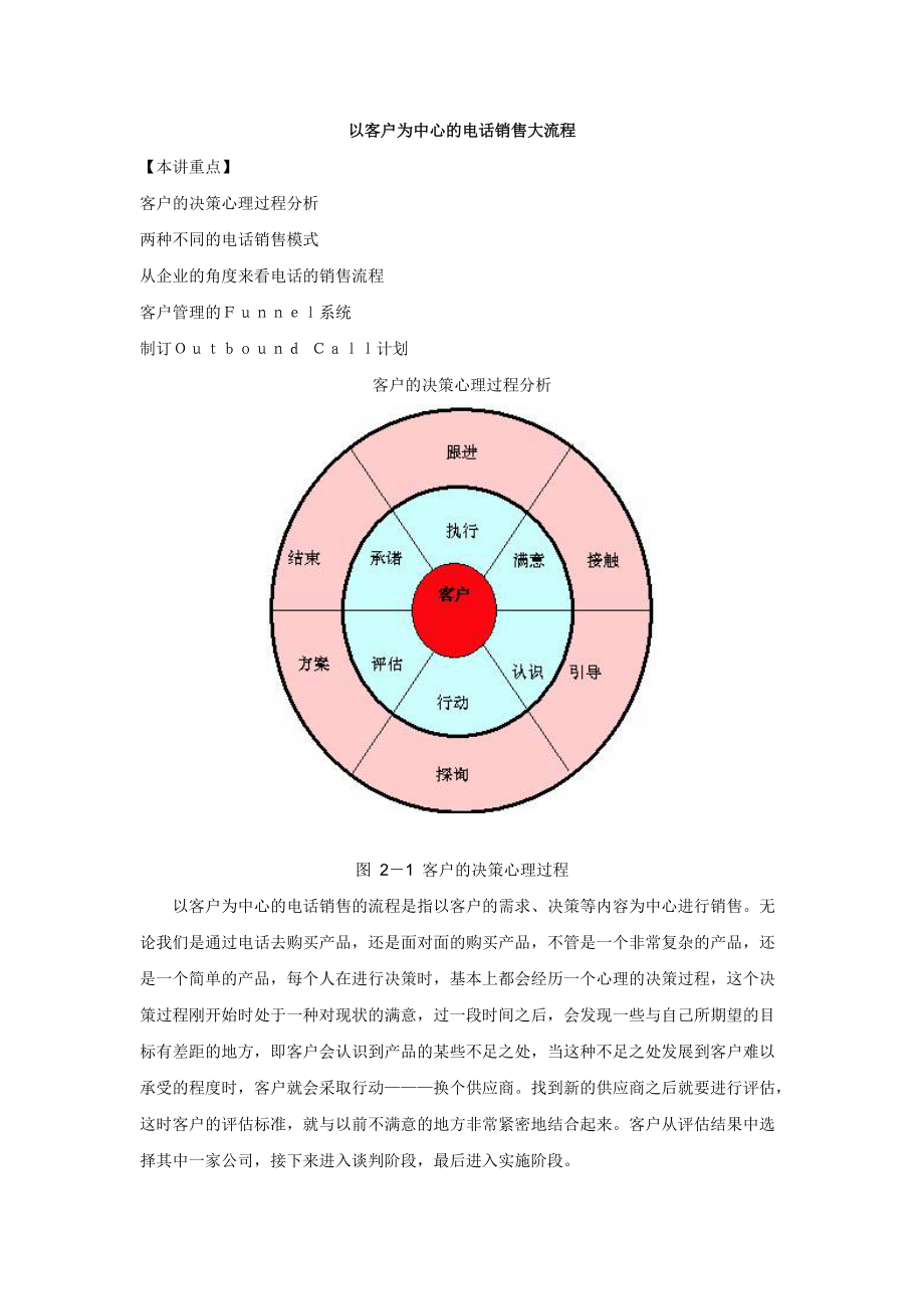 以客户为中心的电话销售大流程讲义.docx_第1页