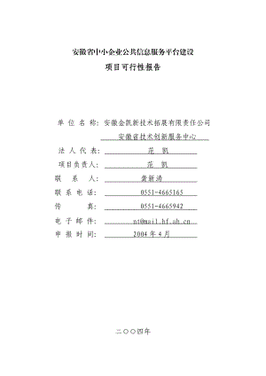 中小企业服务平台项目管理概述.docx