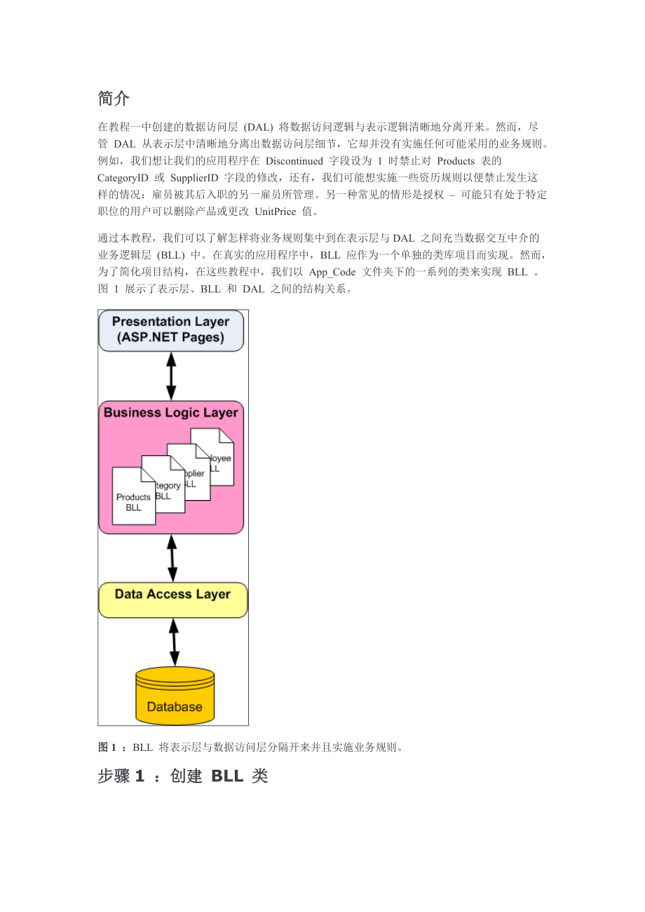 创建业务逻辑层9030167617.docx_第1页