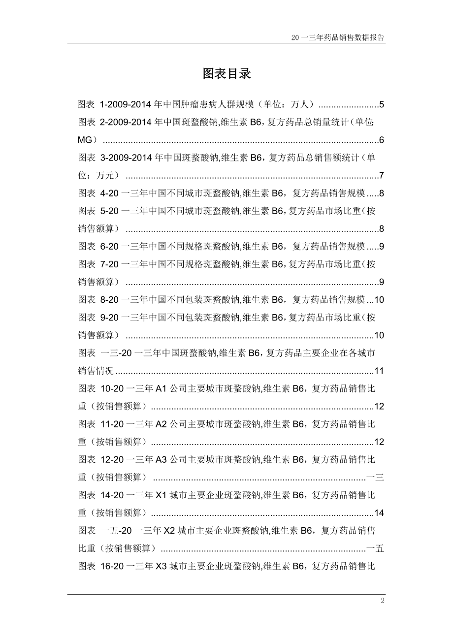 斑蝥酸钠维生素B复方药品销售数据市场调研报告.docx_第3页