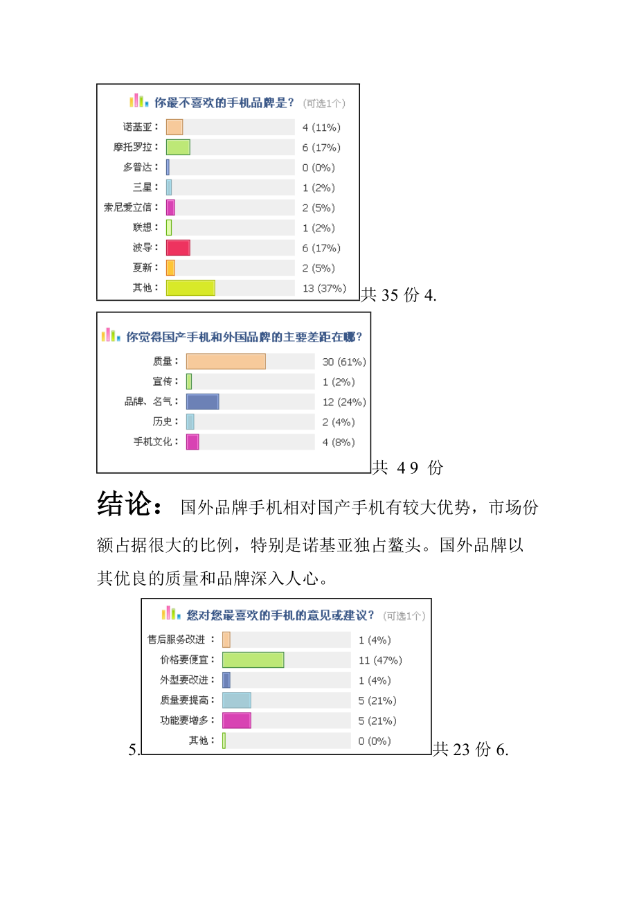 关于手机的市场调查及分析.docx_第2页