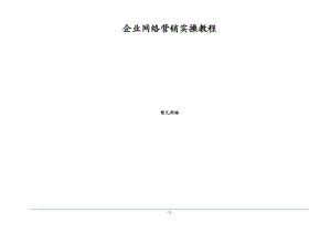 企业网络营销实操教程.docx