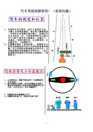 【生活百科】汽车驾驶图解教程.docx