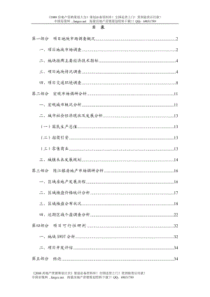 某地块项目管理及市场管理知识调研分析报告.docx