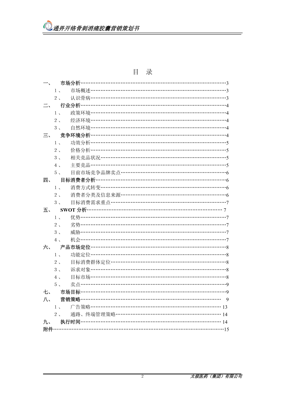 XX集团骨刺消痛胶囊营销总案.docx_第2页