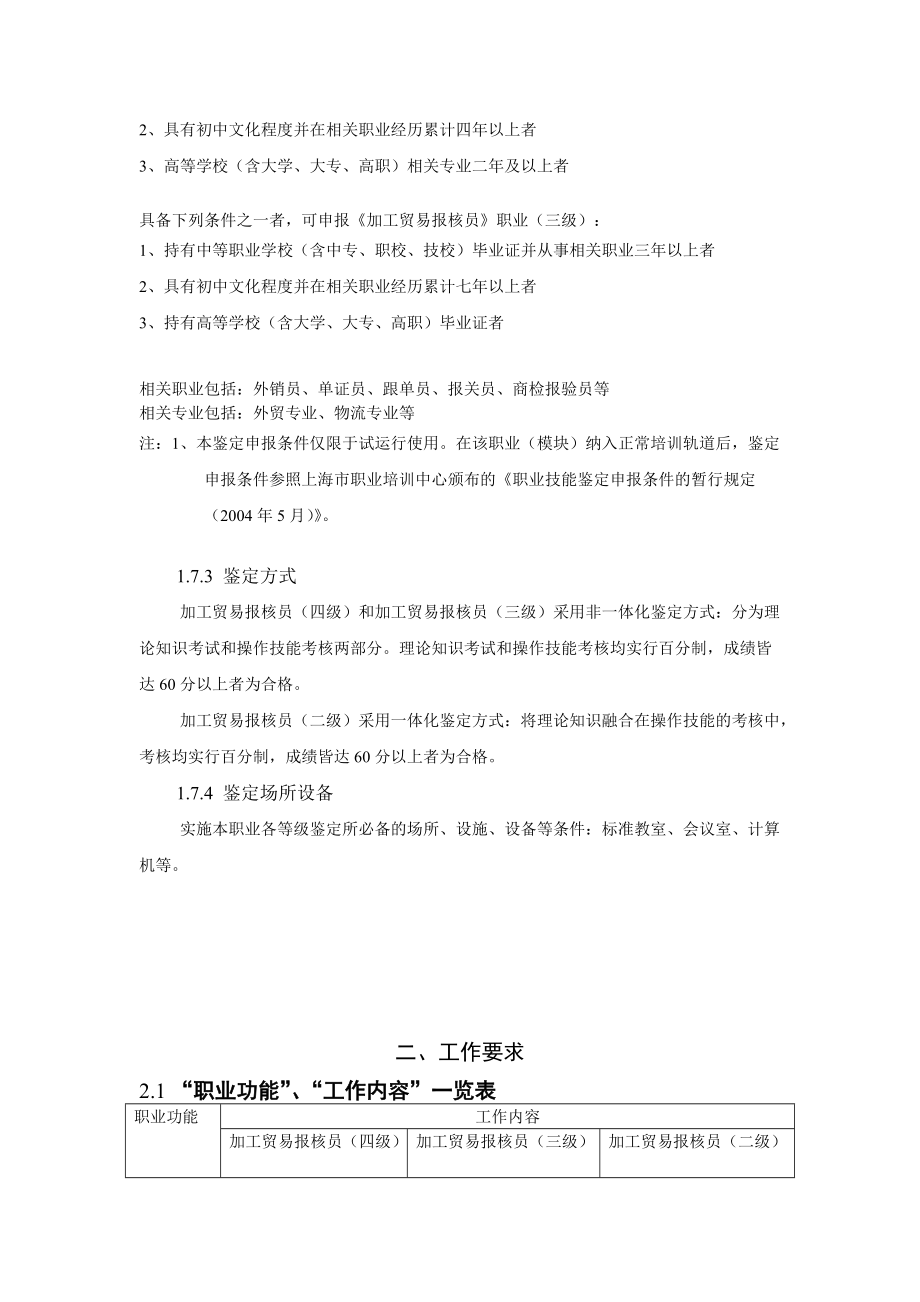 加工贸易行业报核员的职业标准.doc_第2页