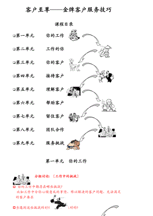 客户至尊之金牌客户服务技巧.docx