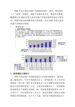 大连地产市场分析.docx