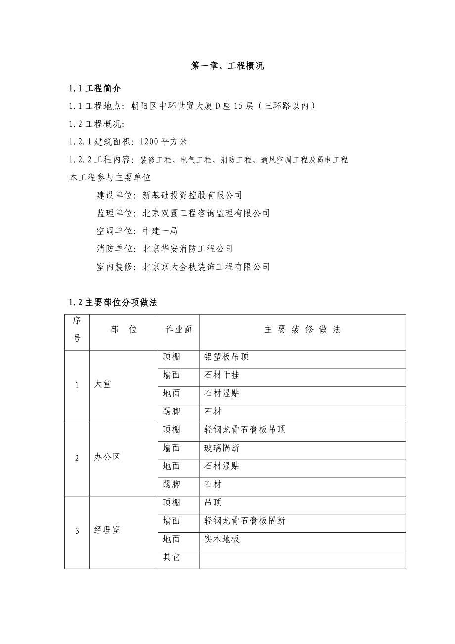 XX世贸大厦装修方案（DOC44页）.docx_第3页