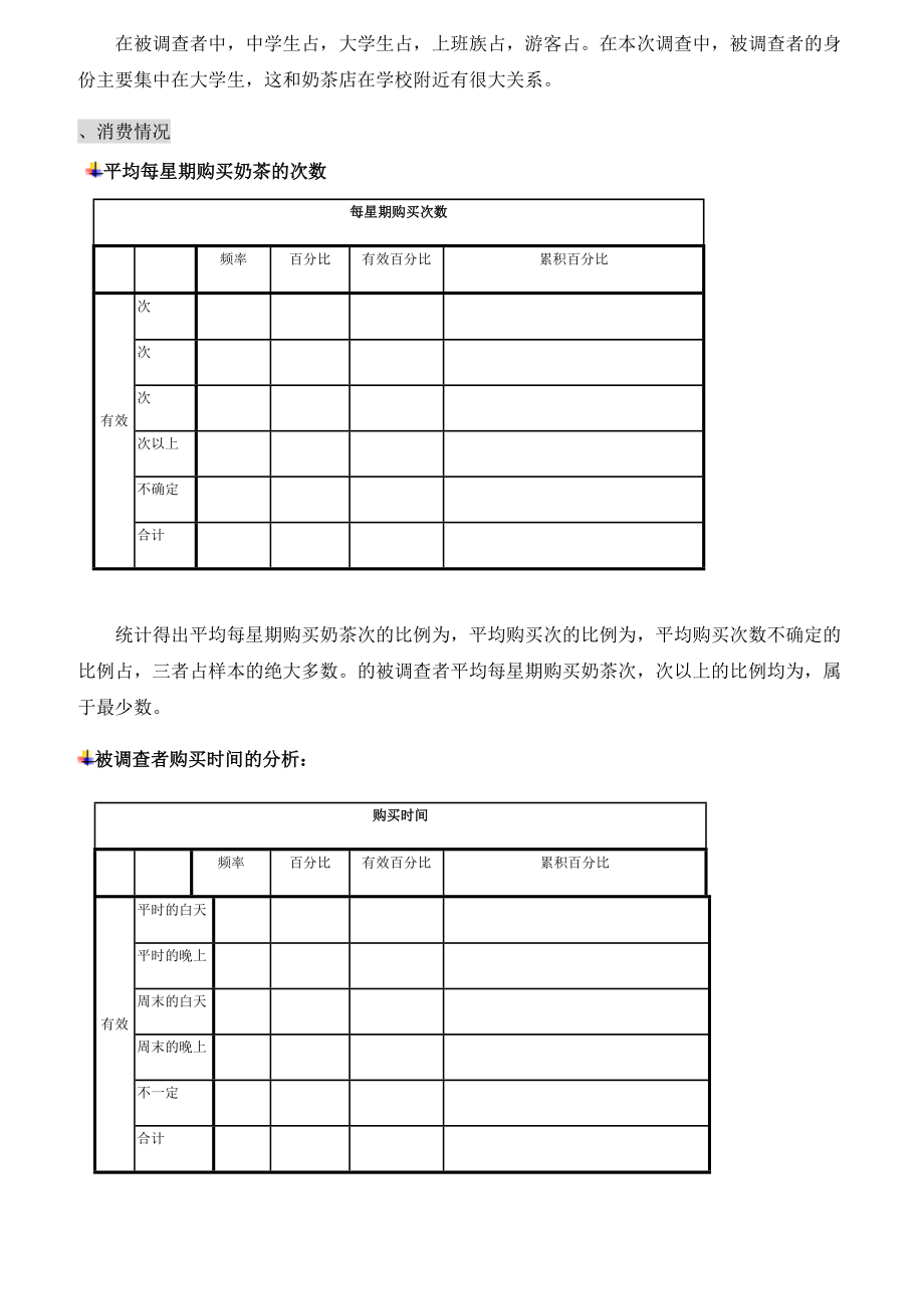 奶茶店的顾客满意度的调研分析报告.docx_第3页