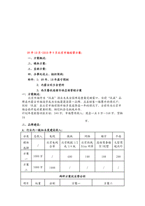 北京市场营销方案.docx