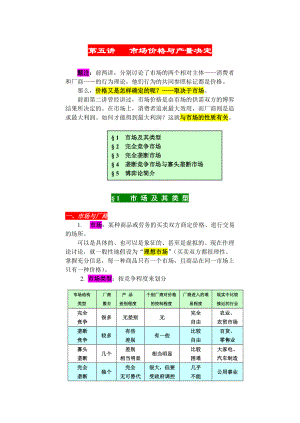 05-第五讲 市场价格与产量决定.docx