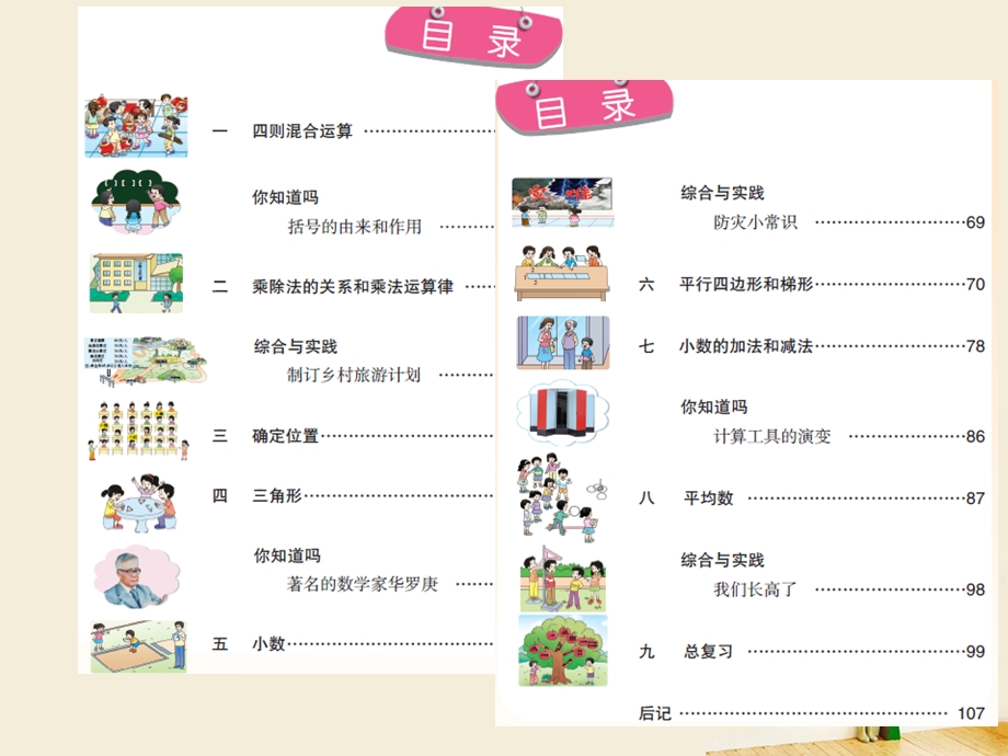 修改西南师大版小学数学四年级下册教材分析及教学建课件.ppt_第3页