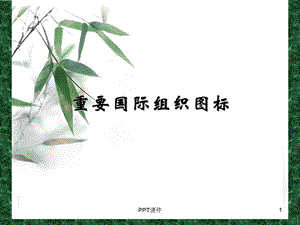 重要国际组织图标课件.ppt