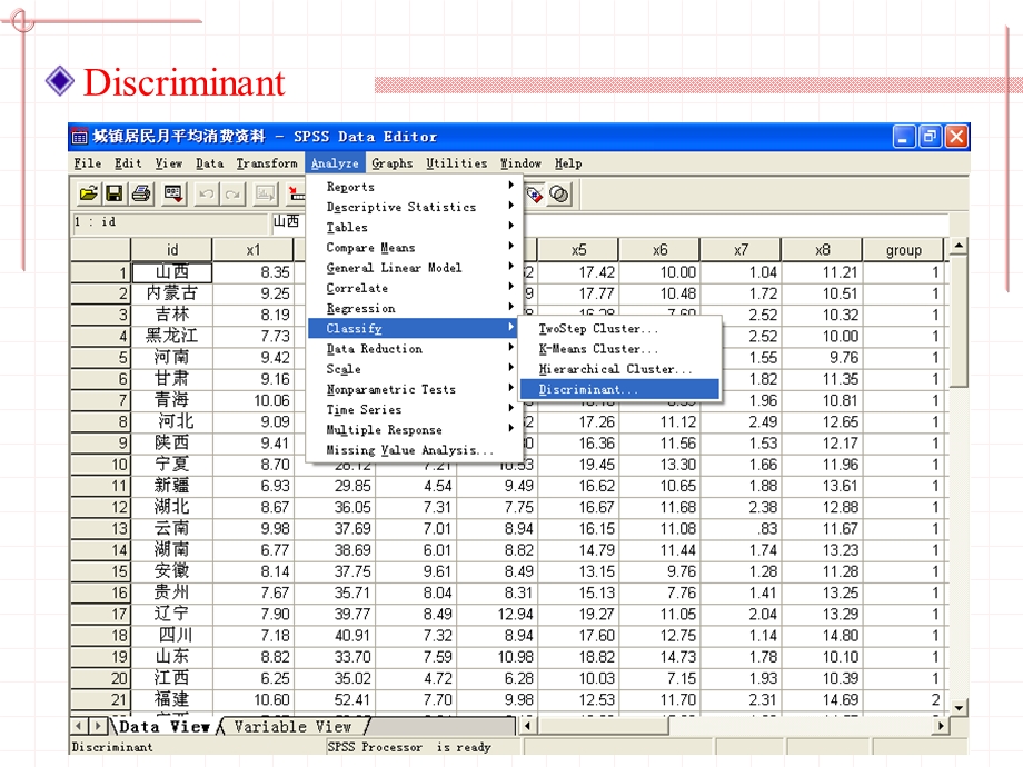 判别分析的SPSS实现课件.ppt_第3页