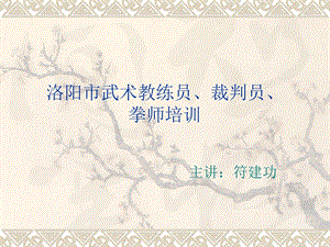 中小学教师武术培训课件.ppt