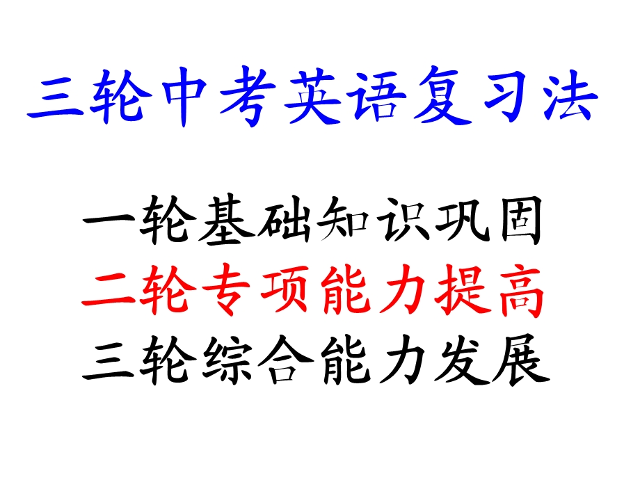 中考英语语法及考点分析及总结总复习课件.ppt_第3页