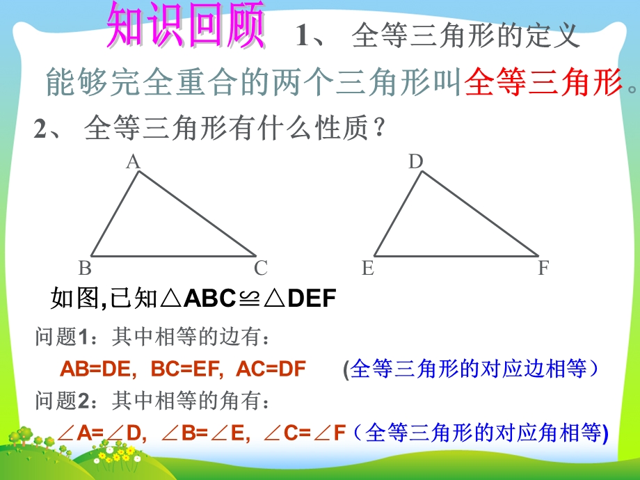 全等三角形的判定（sss）公开课课件.ppt_第2页