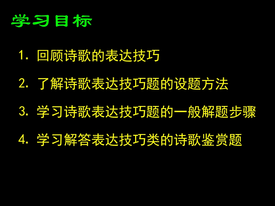 鉴赏古代诗歌的表达技巧课件.ppt_第2页