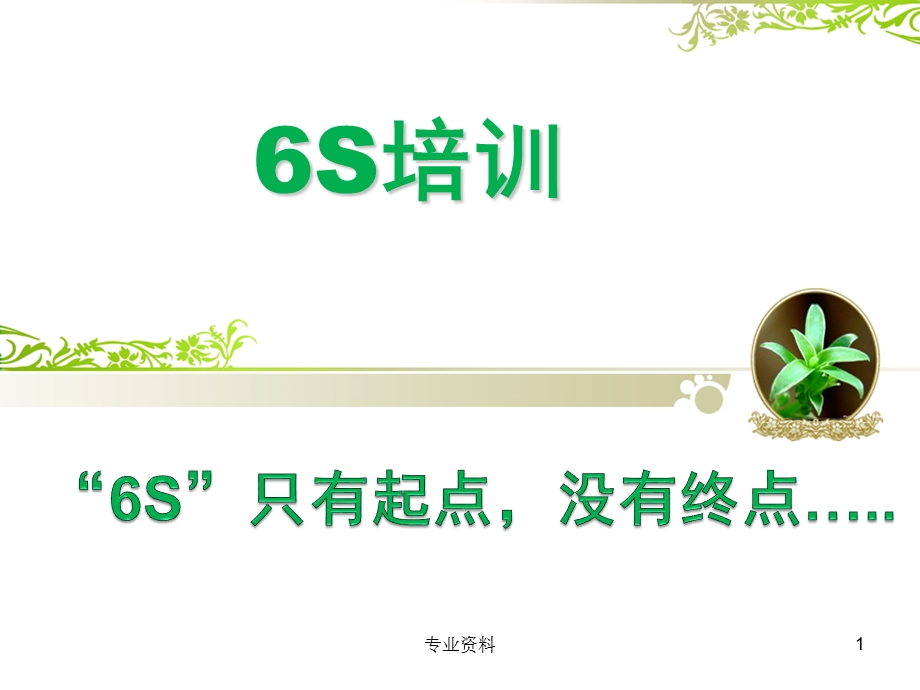 医院6S管理培训优质材料课件.ppt_第1页