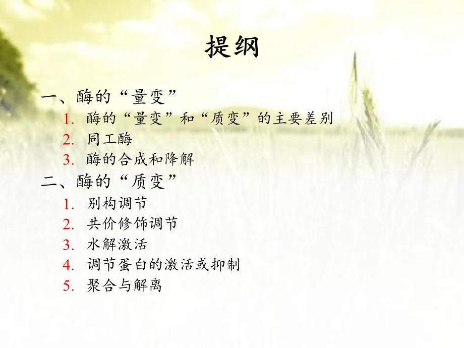 酶活性的调节机制 课件.ppt_第2页