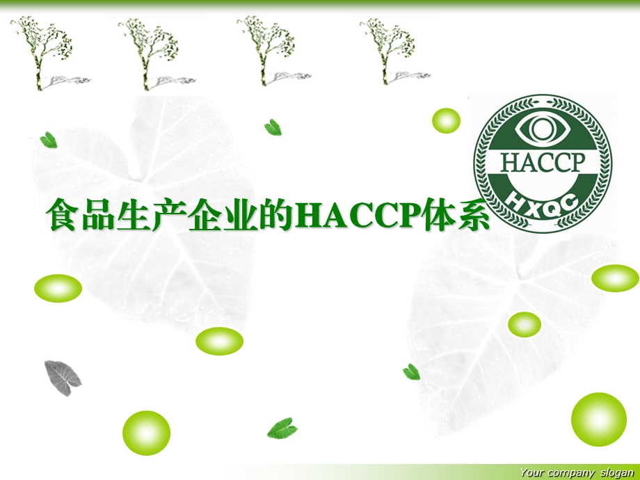 食品生产企业的HACCP体系课件.ppt_第1页