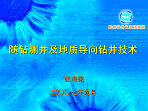 随钻测井及地质导向钻井技术课件.ppt