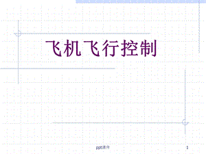 飞机飞行控制课件.ppt