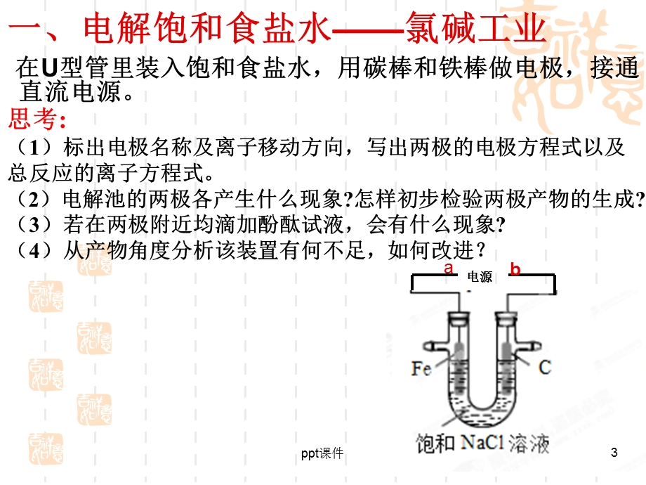 高三一轮复习电解池的应用课件.ppt_第3页